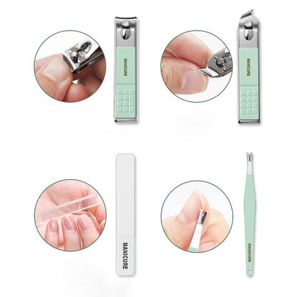 Rynx | Nail clipper portable set (12/16 pieces)
