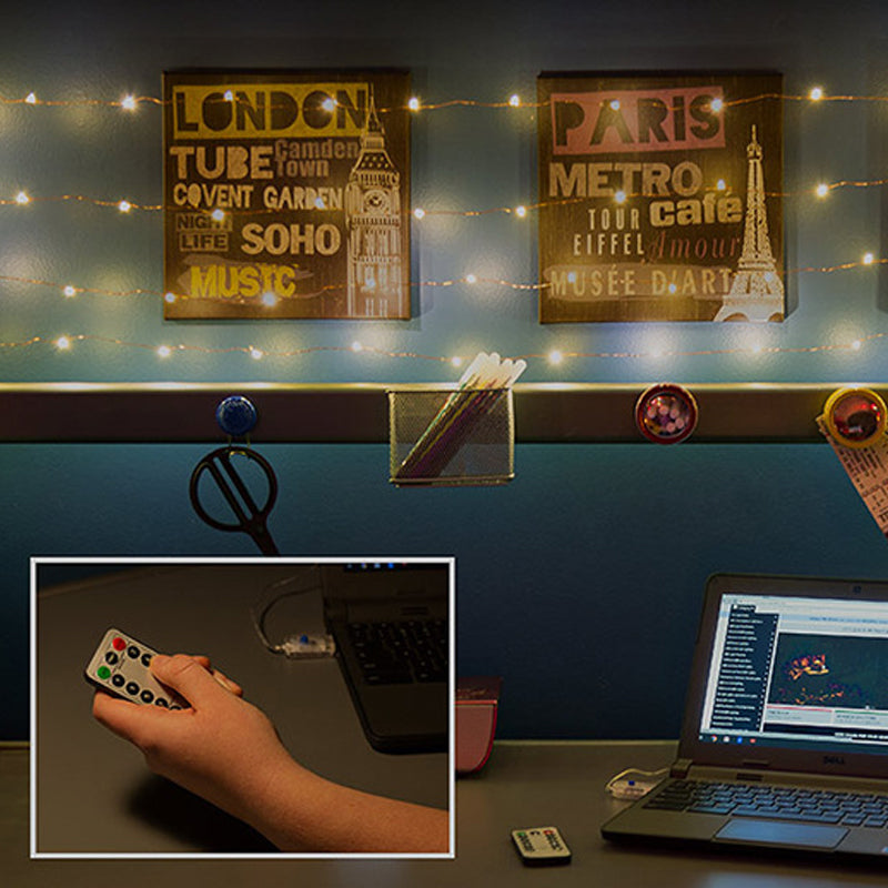 Rynx | USB remote control copper wire light guide for holiday decoration