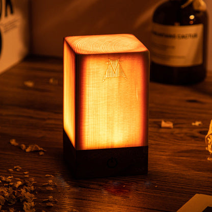 Rynx | LumiHout - LED Table Lamp with Battery and Touch Control
