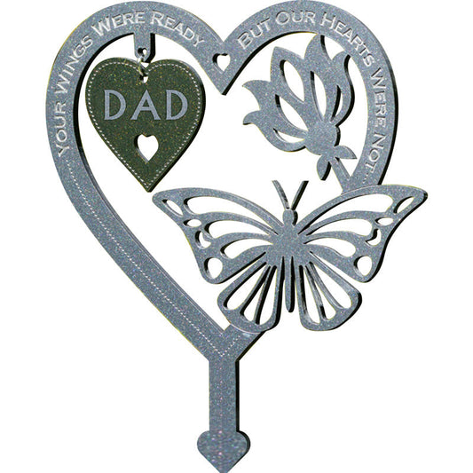 Rynx | Memorial Gift Butterfly Ornament - Garden Memorial Plaque