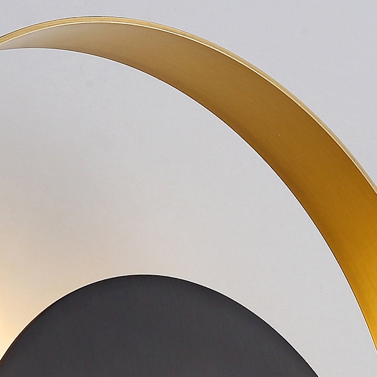 Rynx | Modern Minimalist Iron Circle Ring 1-Light Wall Sconces Lamp For Bedroom