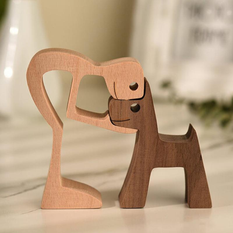 Rynx | Animal Lover Wooden Sculpture Table Decoration