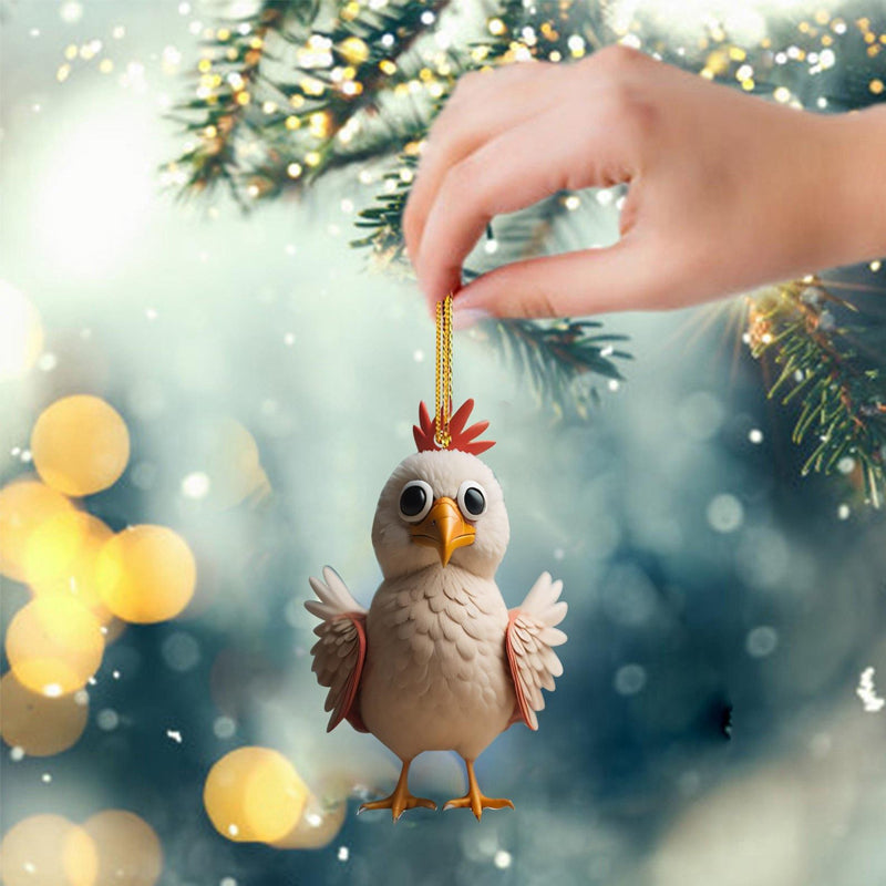 Rynx | Cartoon Rooster Decorative Ornaments