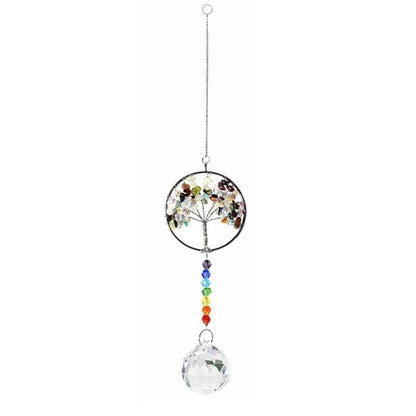 Rynx | Crystal Wind Chime Tree of Life Dreamcatcher