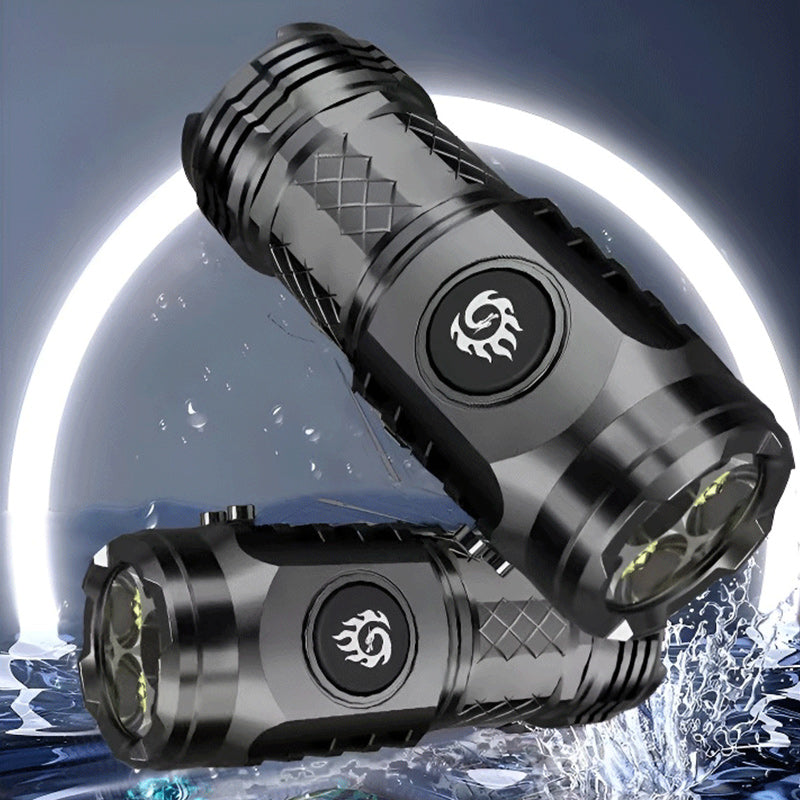 Rynx | Mini flashlight with three-eyed monster