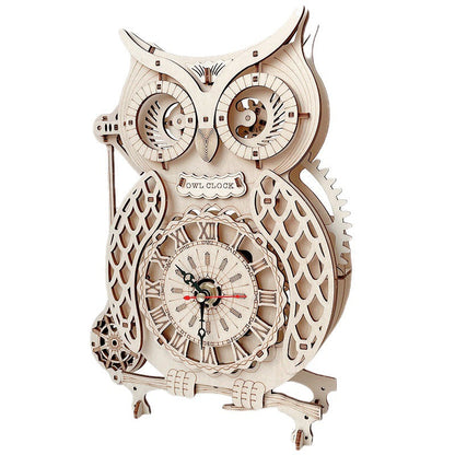 Rynx | Super mechanical wooden model puzzle set🦉