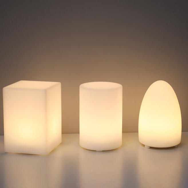 Rynx | GeoGlow Creative Geometric LED Table Lamp | Battery Powered & Remote Control | Night Light & Decoration