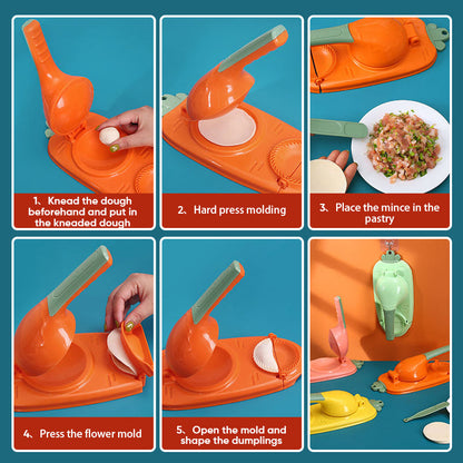 Rynx | 2-In-1 Creative Household Handmade Dumplings Artifact