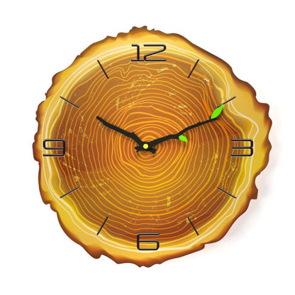 Rynx | Wood Annual Rings Wall Clock