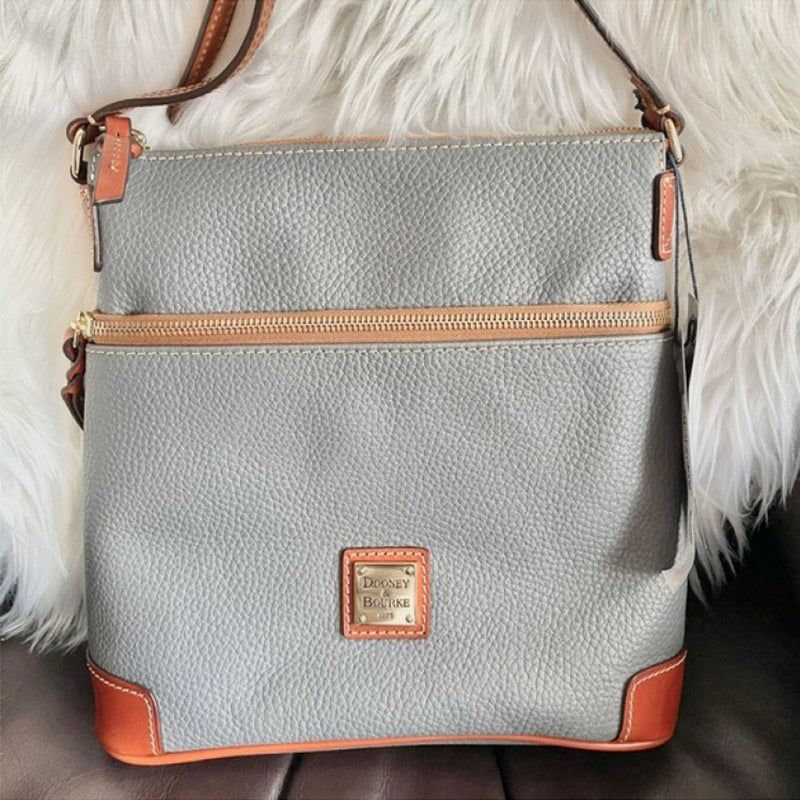 Rynx | Popular Leather Crossbody Success gray