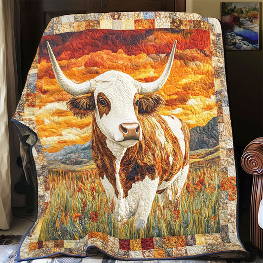 Rynx | Highland Cow Sunset Quilt