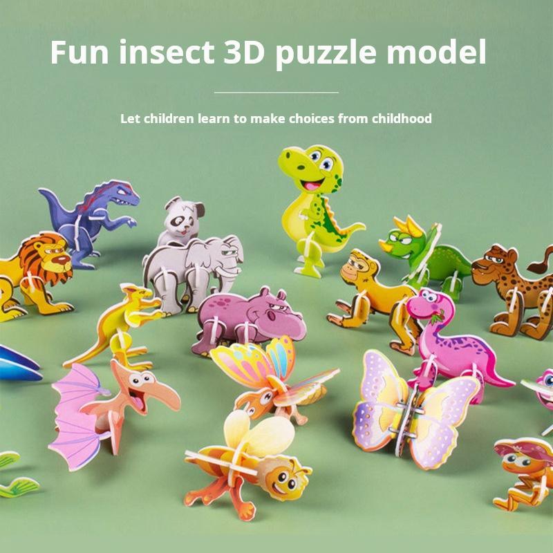 Rynx | 100-piece animal figurine set – educational toy for promoting children's creativity