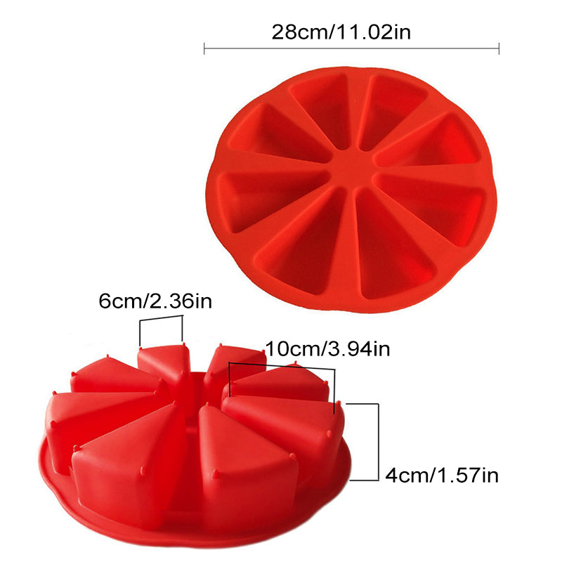 Rynx | Triangle Non-Stick Silicone Cake Pan