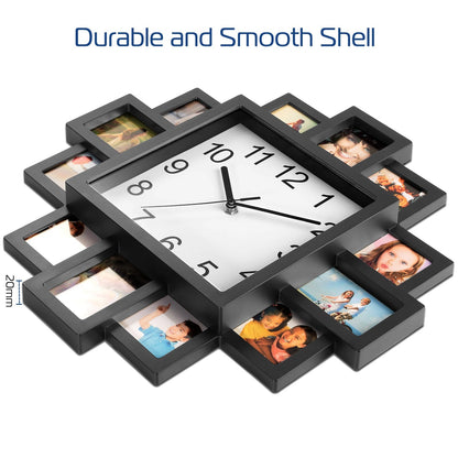 Rynx | 12-picture wall clock