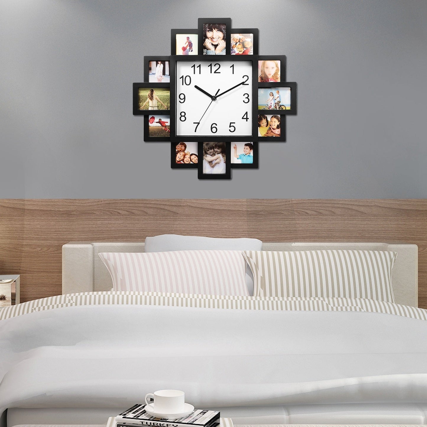Rynx | 12-picture wall clock
