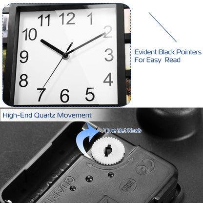 Rynx | 12-picture wall clock