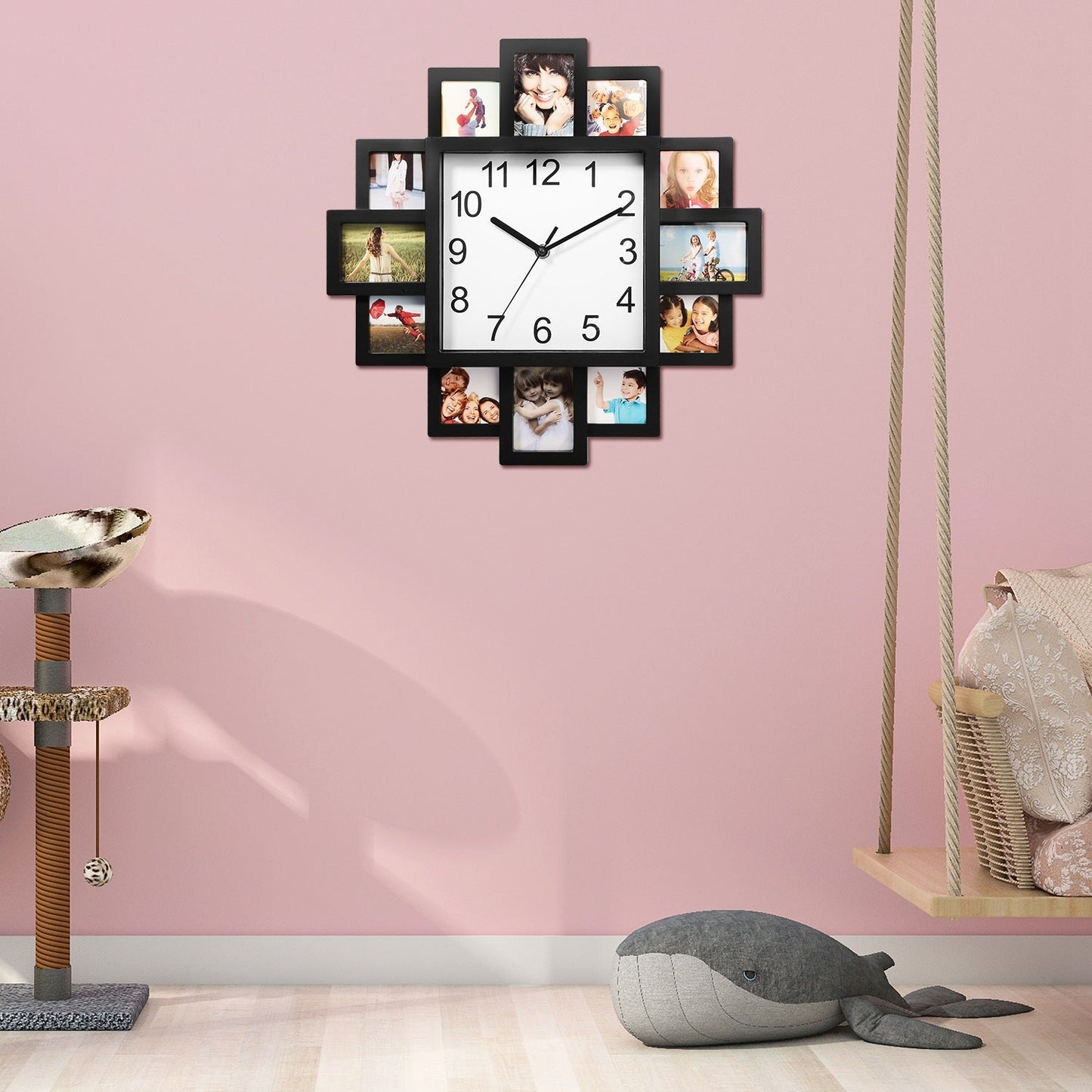 Rynx | 12-picture wall clock