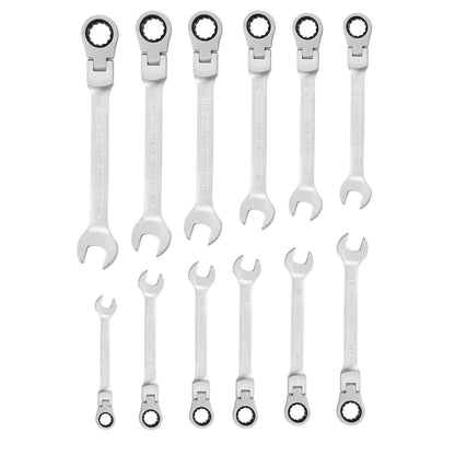Rynx | 12-piece set: 8-19mm metric combination wrench
