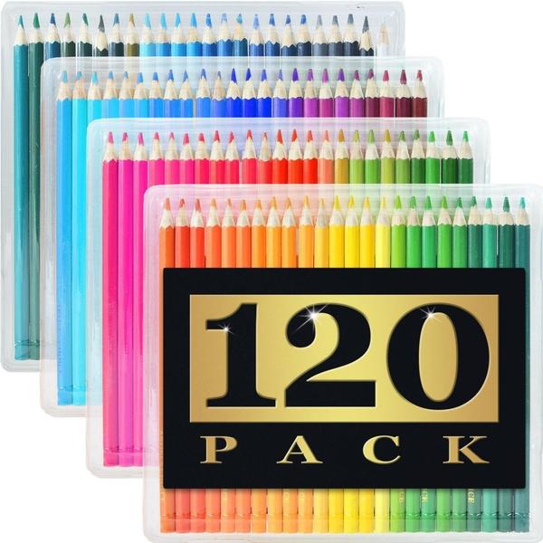 Rynx | 120-Pack: Water-soluble Colored Pencil Set