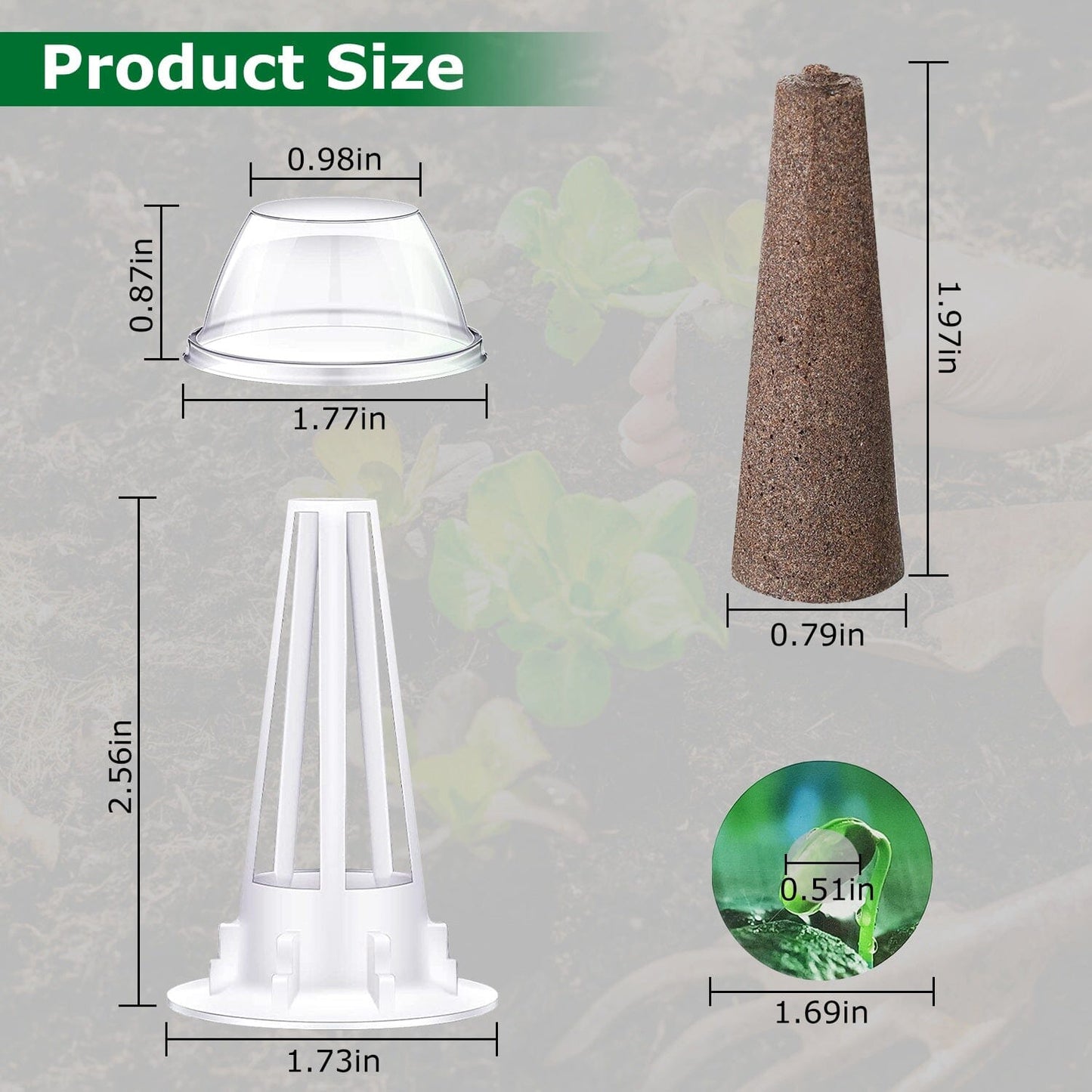 Rynx | 120-pieces: Seed Holder Kit
