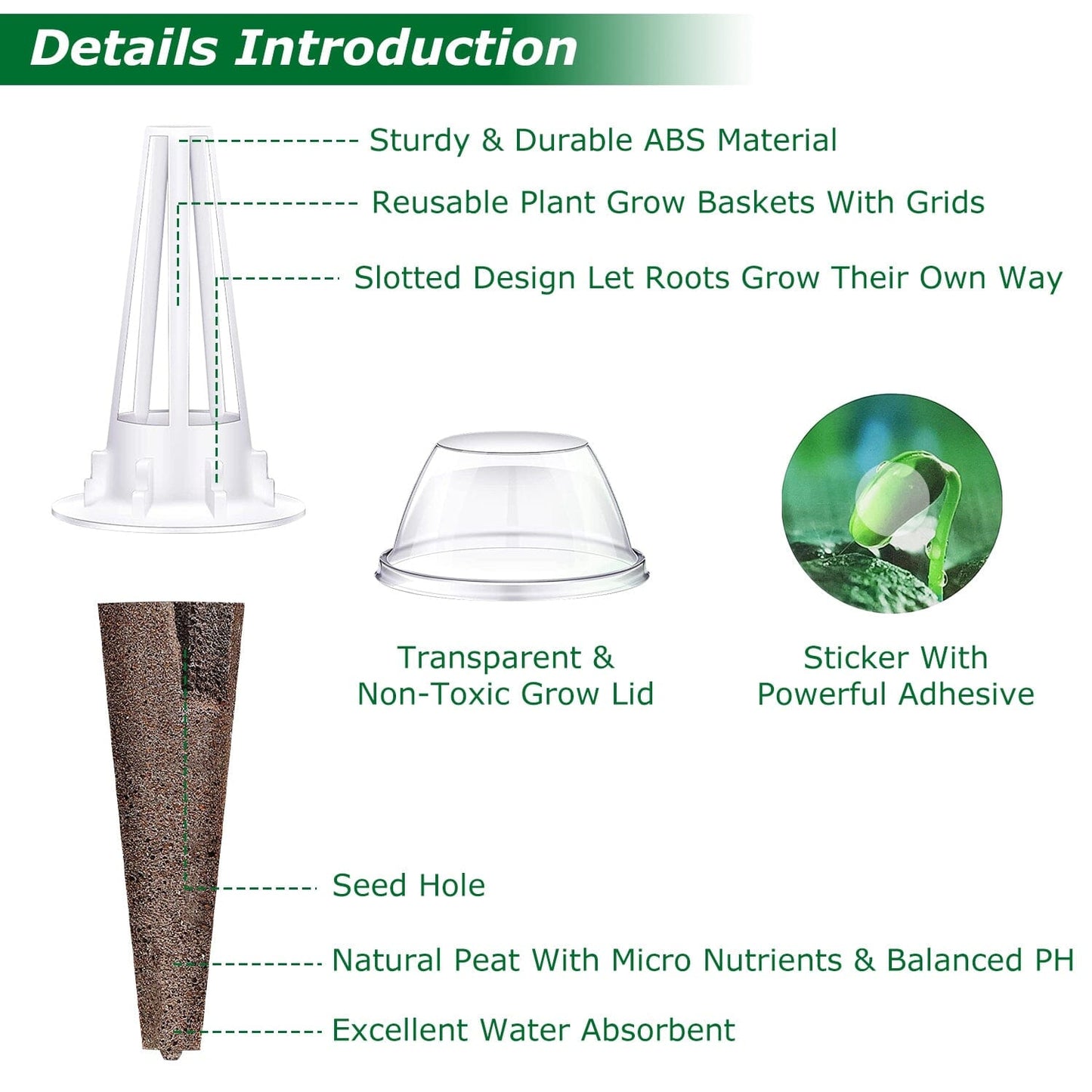 Rynx | 120-pieces: Seed Holder Kit