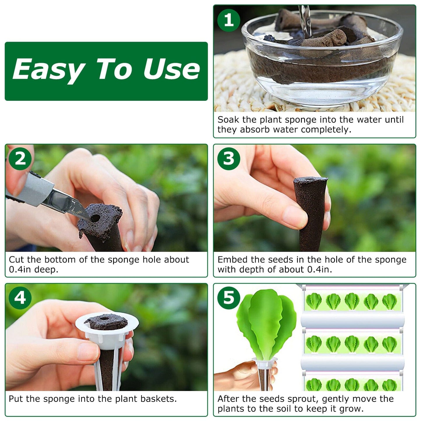 Rynx | 120-pieces: Seed Holder Kit