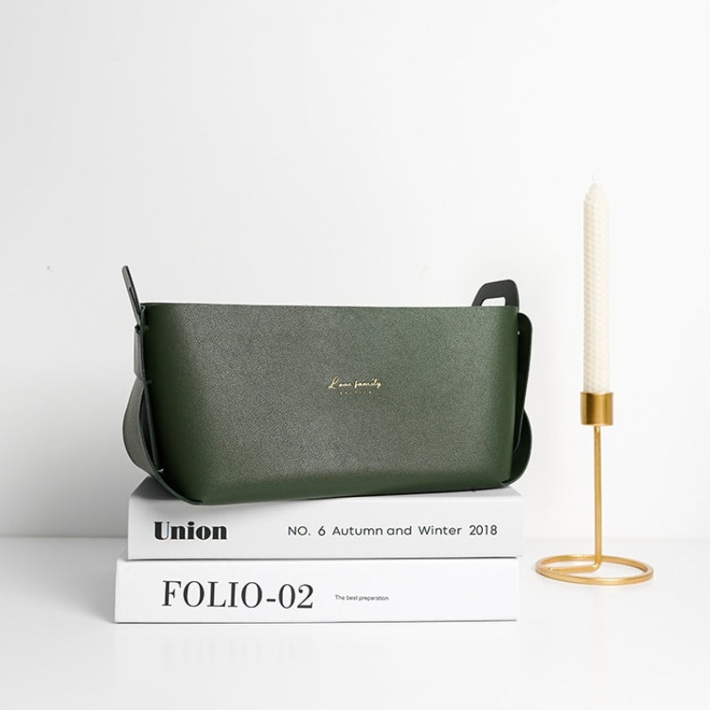 Rynx | Faux leather storage baskets