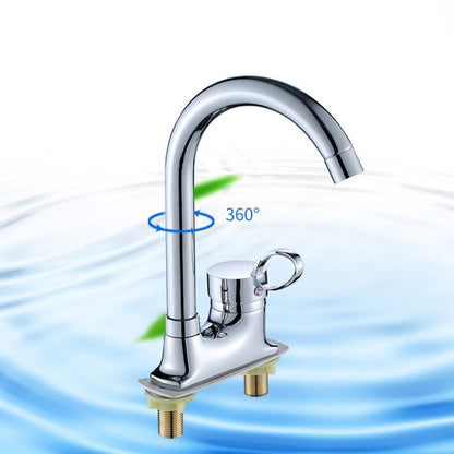 Rynx | 1or2-Handle Brushed Nickel Widespread Faucet 2 Hole Center Set Sink Faucet