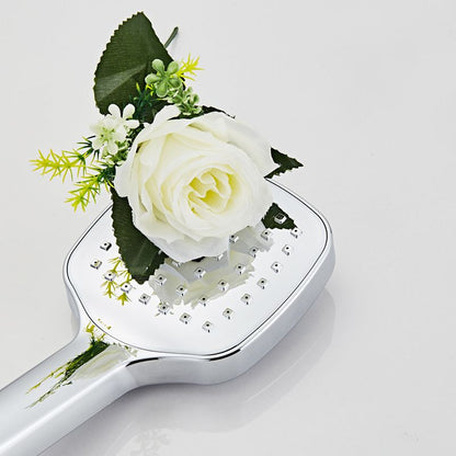 Rynx | Square Handheld Shower Head Modern Wall Mounted Handheld Shower Head