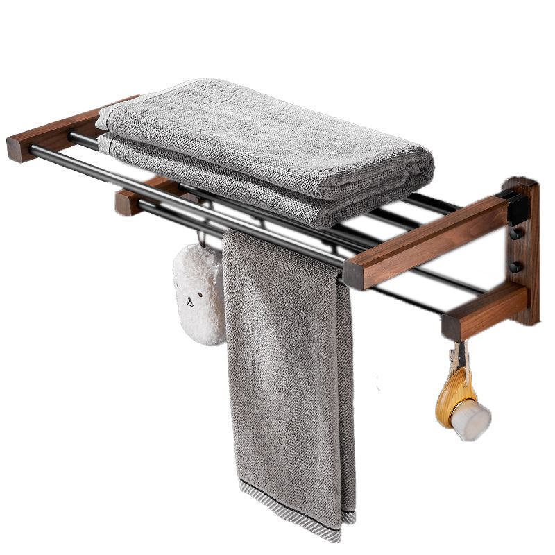 Rynx | Modern black bathroom set bathroom shelf towel bar bathroom accessories set