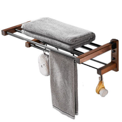 Rynx | Modern black bathroom set bathroom shelf towel bar bathroom accessories set