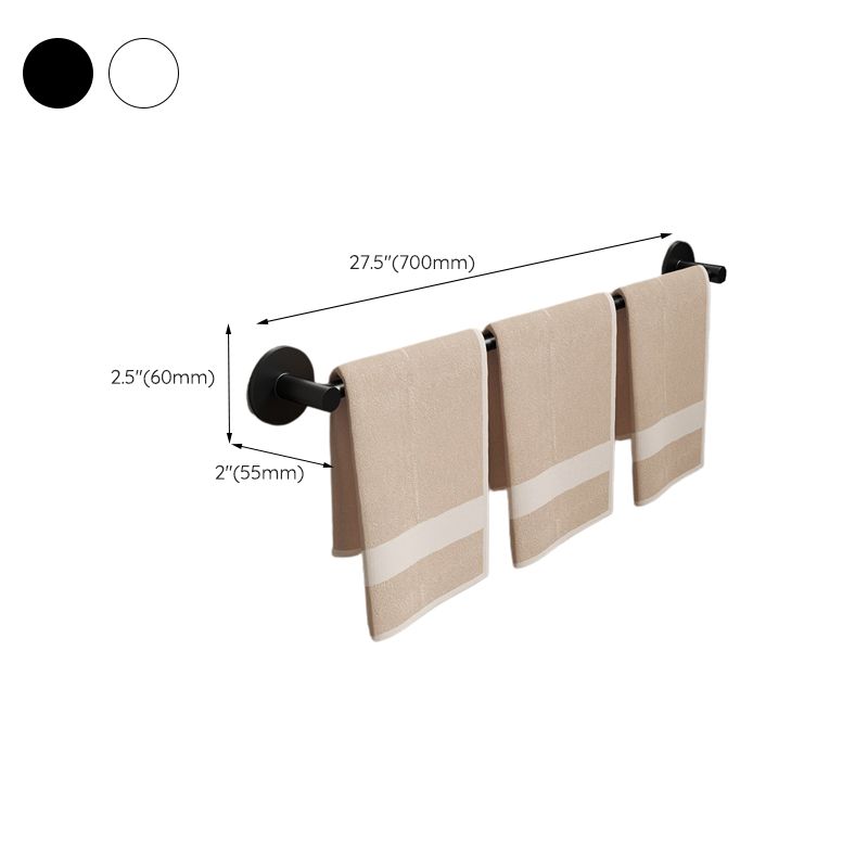 Rynx | Aluminum Bathroom Hardware Set Black Bathroom Accessories Kit Towel Bar