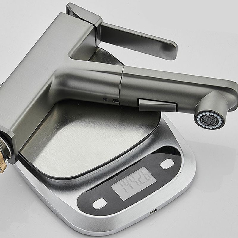 Rynx | Contemporary Basin Mixer Lever Handles Low Arc Copper Basin Mixer