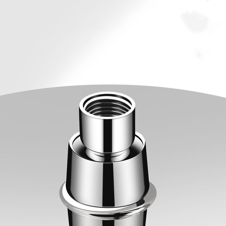 Rynx | Round Fixed Shower Head High Flow Aerated Wall Mount Shower Head