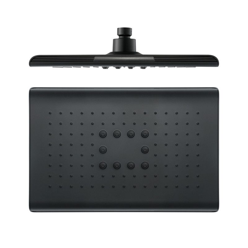 Rynx | Rectangular Fixed Shower Head Traditional Ceiling Mounted Shower Head