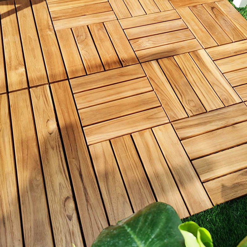 Rynx | Connected outdoor floor tiles wooden planks