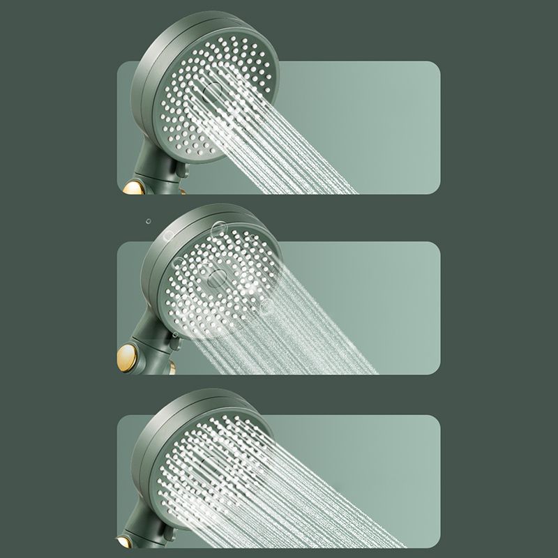 Rynx | Contemporary Round Shower Head Combo Handheld Shower Head 9.8 Inch H Spray Head