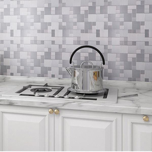 Rynx | Square Peel & Stick Mosaic Tile Waterproof Mosaic Tiles Wallpaper