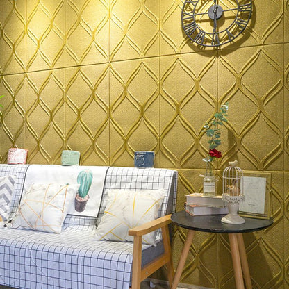 Rynx | Contemporary waterproof wall planks striped brick bedroom wall panels
