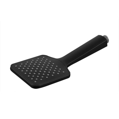 Rynx | Modern square matte black shower head rainfall shower head combo