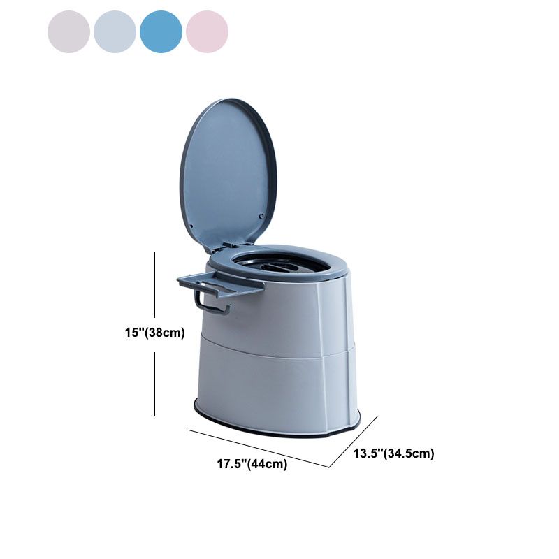 Rynx | Contemporary plastic floor-mounted toilet bowl with toilet seat for the bathroom