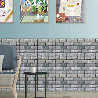 Rynx | Plastic Peel-and-Stick Tiles Indoor Subway Tiles Wallpaper with waterproof