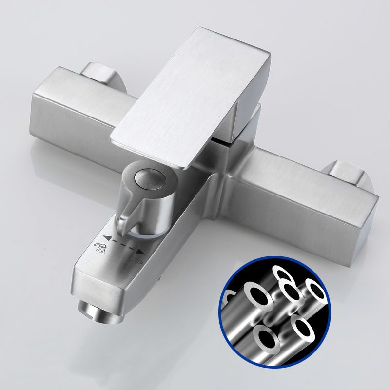 Rynx | Modern Bathtub Faucet Mounting Kit 304 Stainless Steel Wall Mount Bathroom Faucet
