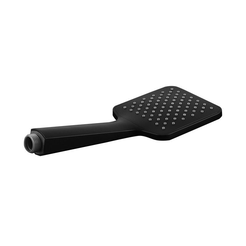 Rynx | Modern square matte black shower head rainfall shower head combo