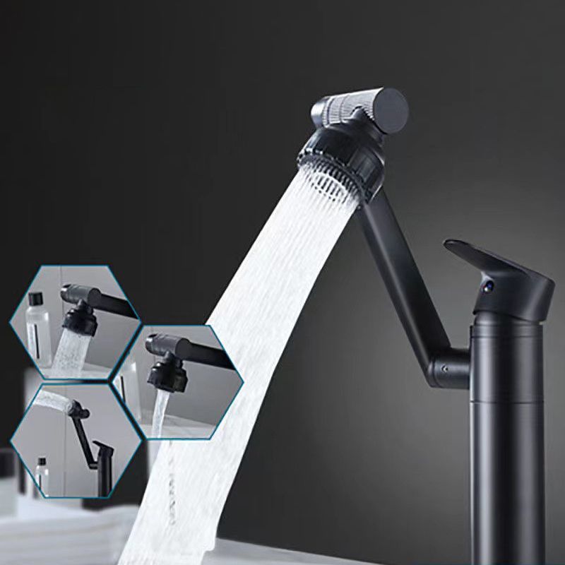 Rynx | Modern Copper Low Arch Centerset Faucets Bathroom Sink Faucet