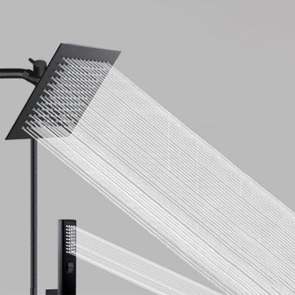Rynx | Traditional Square Dual Shower Heads Metal Wall Mounted Dual Shower Heads