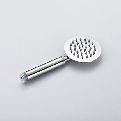 Rynx | Home Round Dual Shower Heads Modern Style Wall Mounted Metal Dual Shower