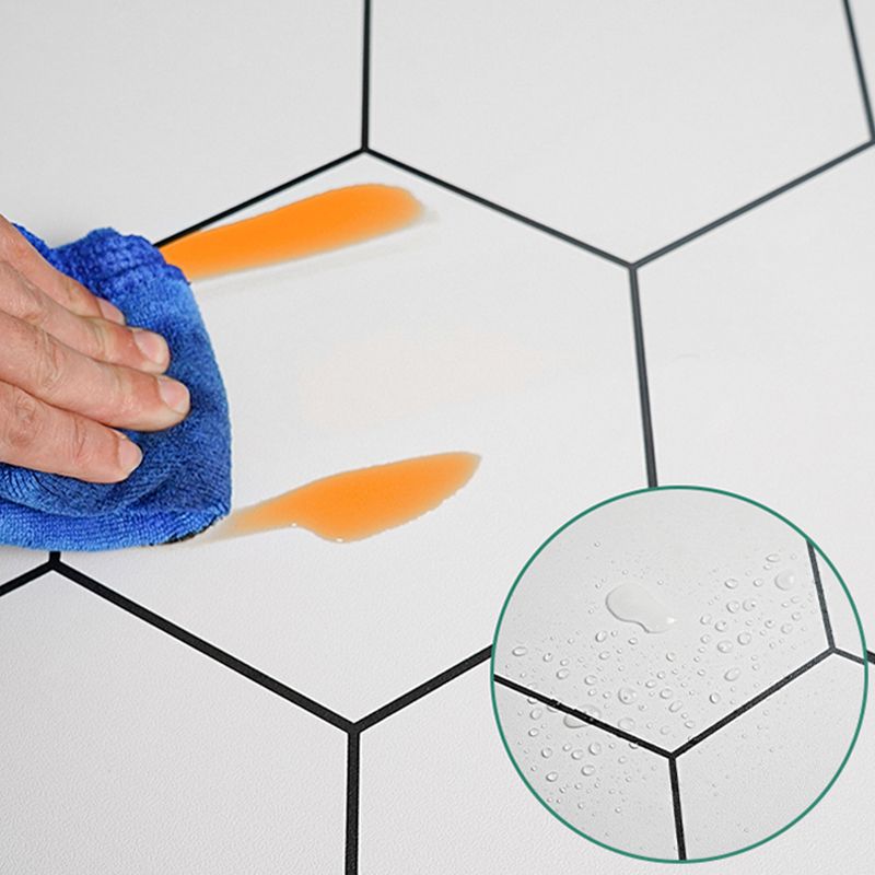 Rynx | Modern Mosaic Tiles Smooth Peel & Stick Backsplash Wallpaper for Kitchen