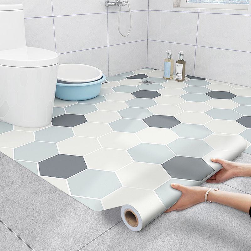 Rynx | Bathroom 3.5 mm vinyl floor square peel and stick PVC floor
