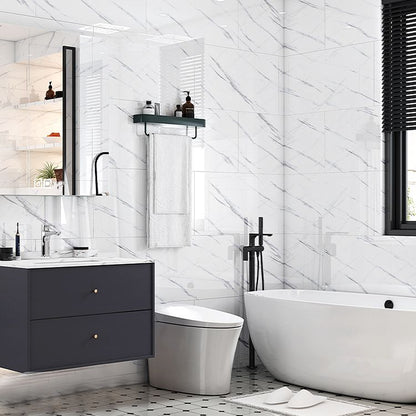 Rynx | Simple Tile Wallpaper Plastic Waterproof Peel and Stick Backdrop